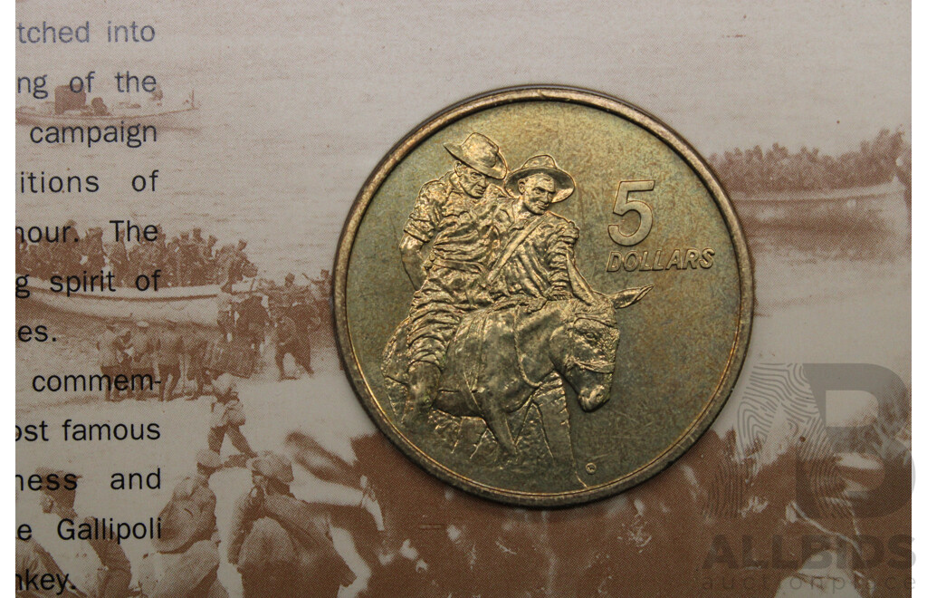 Collection of Australian Proof Coins and 2021 Singapore ''Lunar New Year'' Coin Set in a Hongbao Pack - Lot of 6