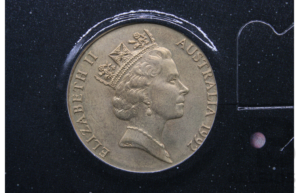 Collection of Australian Proof Coins and 2021 Singapore ''Lunar New Year'' Coin Set in a Hongbao Pack - Lot of 6