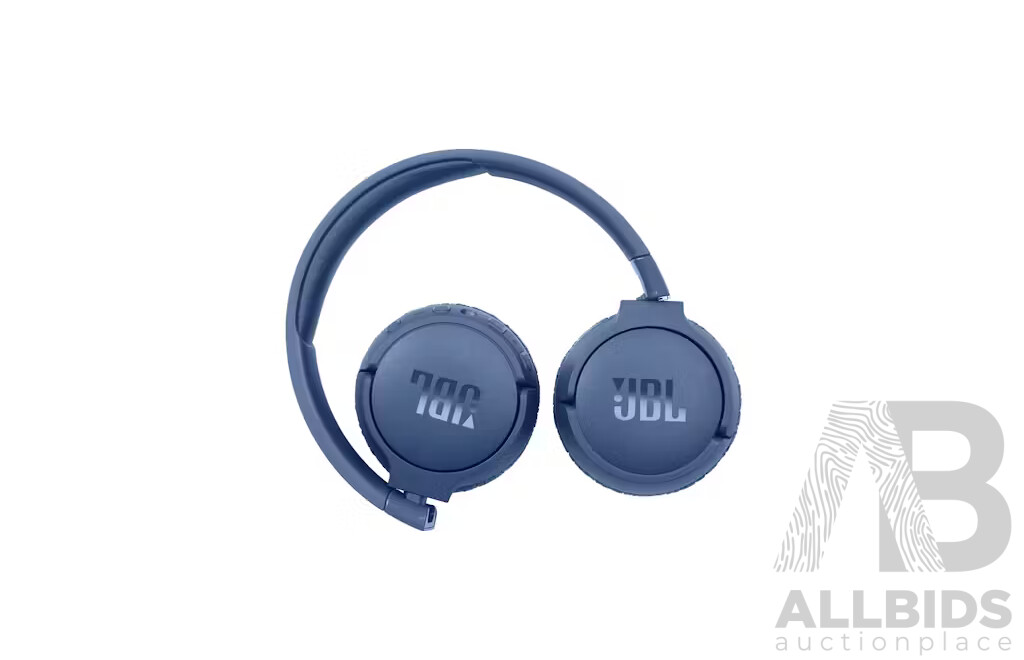 JBL (5084006) Tune 660NC Wireless Over-Ear NC Headphones - Blue - ORP $149.95 - Brand New