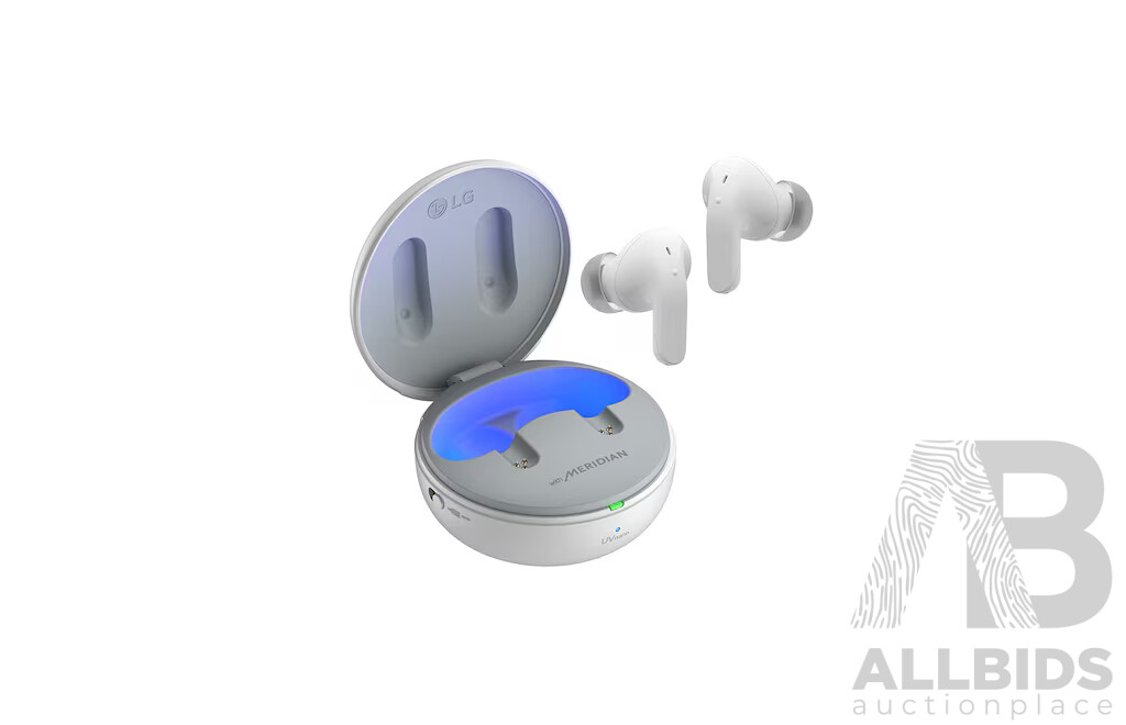 LG TONE Free UT90Q Earbuds with Dolby Atmos - Snow White - ORP $419