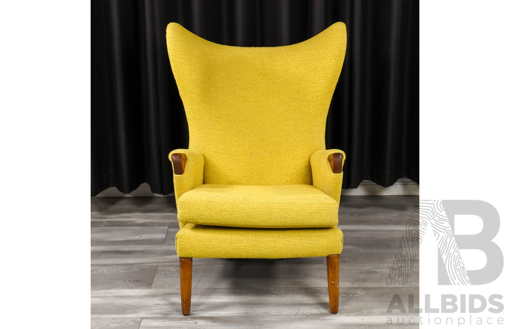 Vintage 'Papa Bear' Wingback Chair by Parker Knoll, Model P.K.757