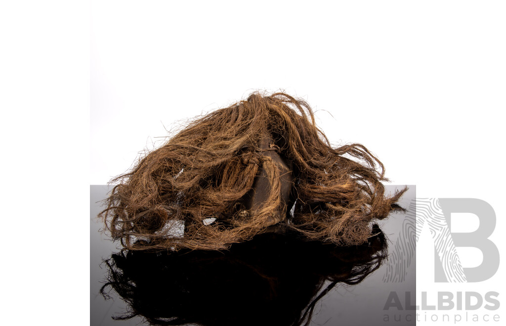 Vintage Carved Ivory Coast Society Mask