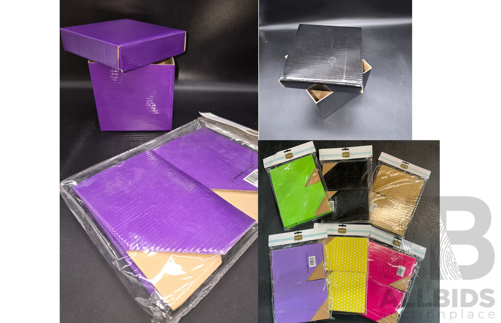 Pallet of Content Celebrations Giftware Box - Various colour