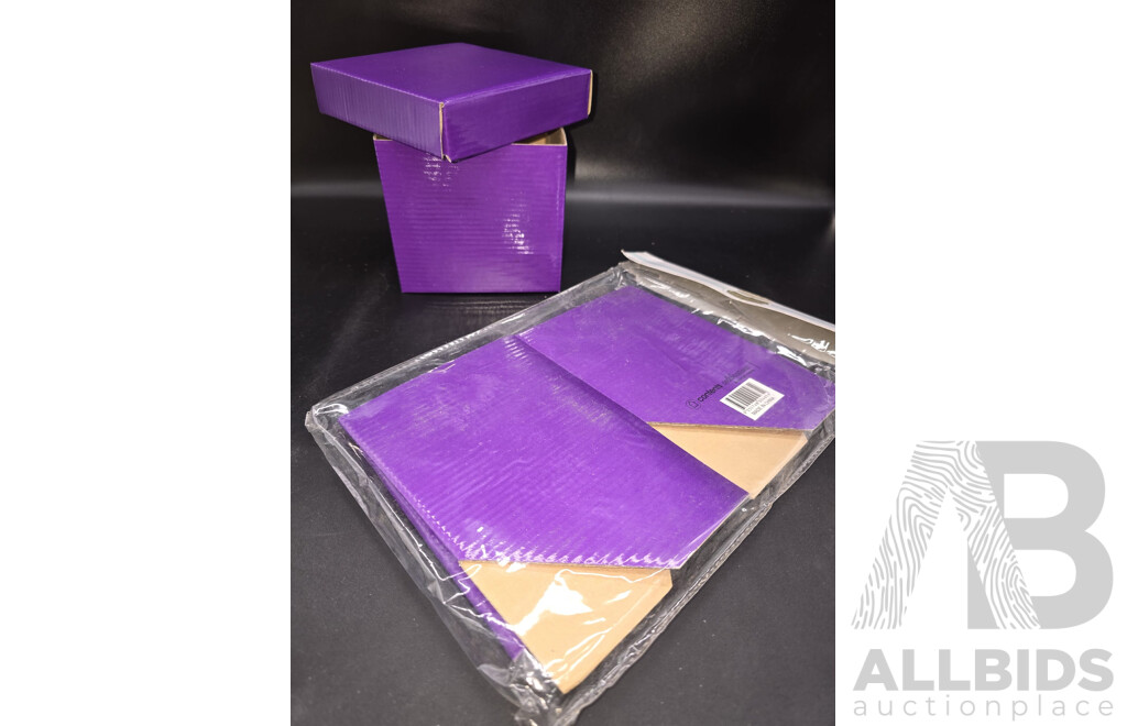 Content Celebrations Giftware Box - Purple - Lot of 96