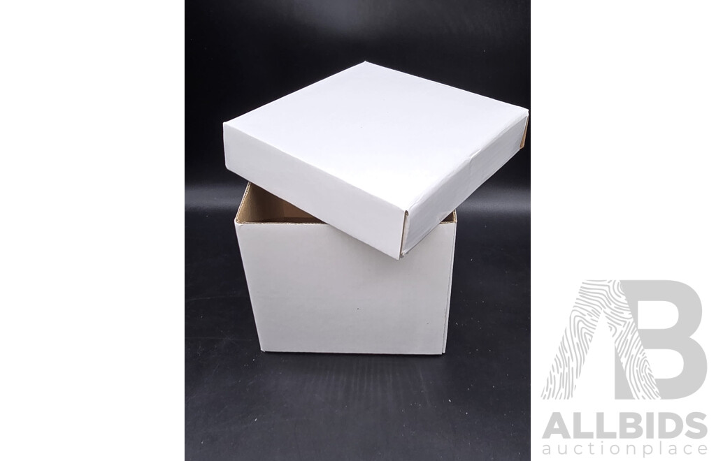 Content Celebrations Giftware Box - White - Lot of 96