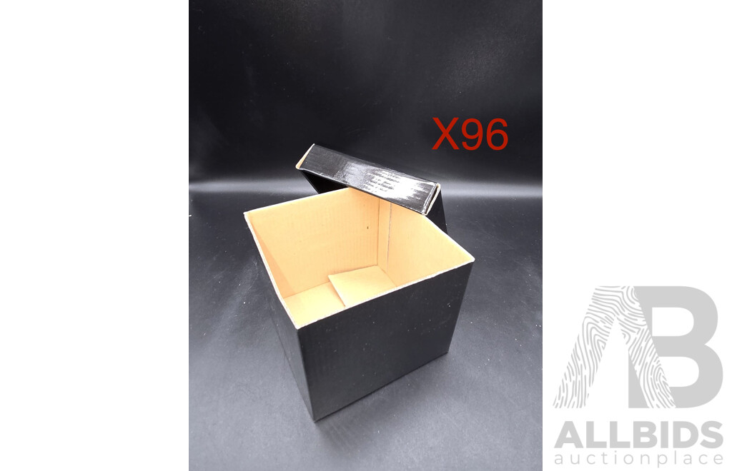 Content Celebrations Giftware Box - Black - Lot of 96