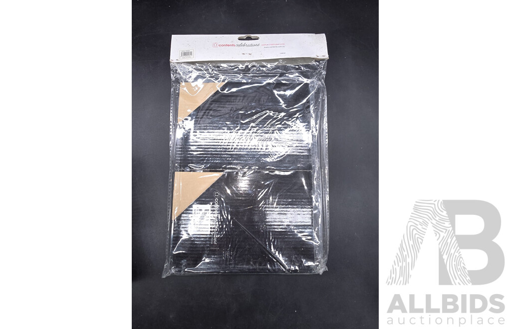 Content Celebrations Giftware Box - Black - Lot of 96