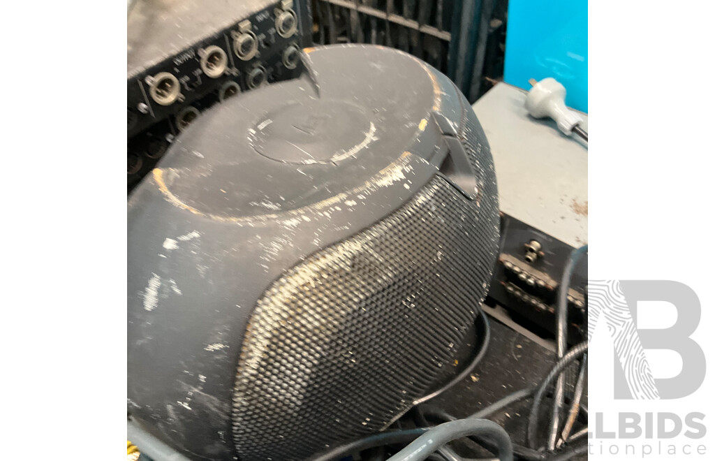 Portable Power Distribution Box and Pallet of Party Eletric Equipment - Untested