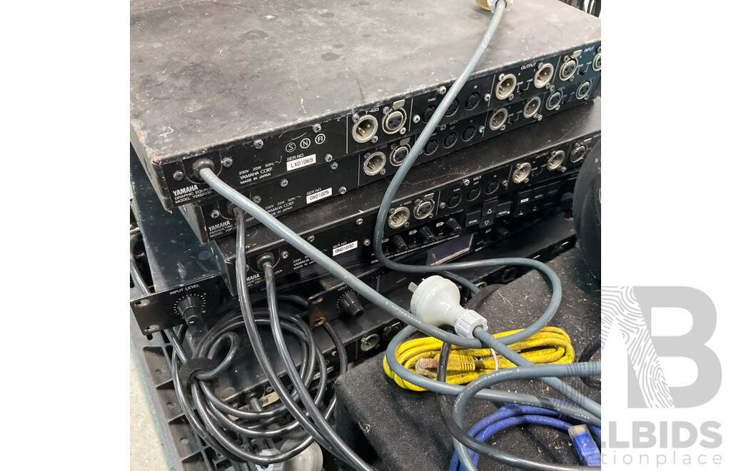 Portable Power Distribution Box and Pallet of Party Eletric Equipment - Untested