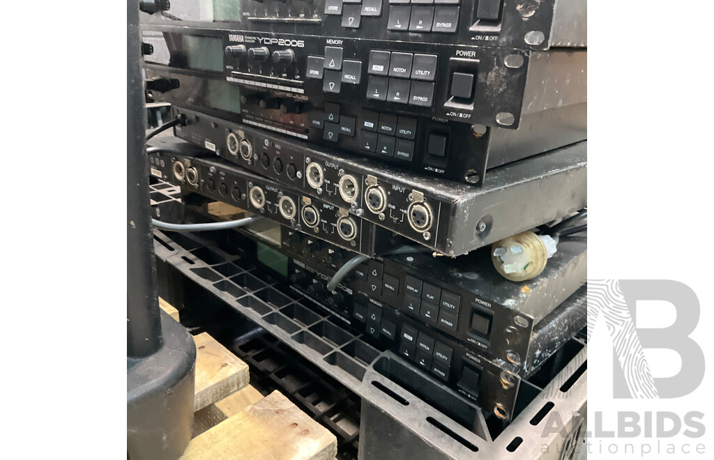 Portable Power Distribution Box and Pallet of Party Eletric Equipment - Untested