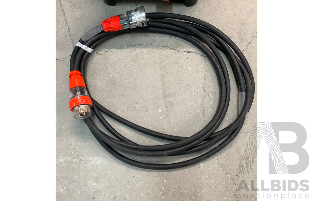 Portable Power Distribution Box and Pallet of Party Eletric Equipment - Untested