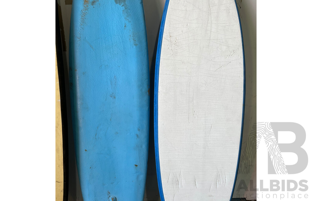 Assorted Surboard - Soft-top Surboard ,Training Boards - Lot of 5