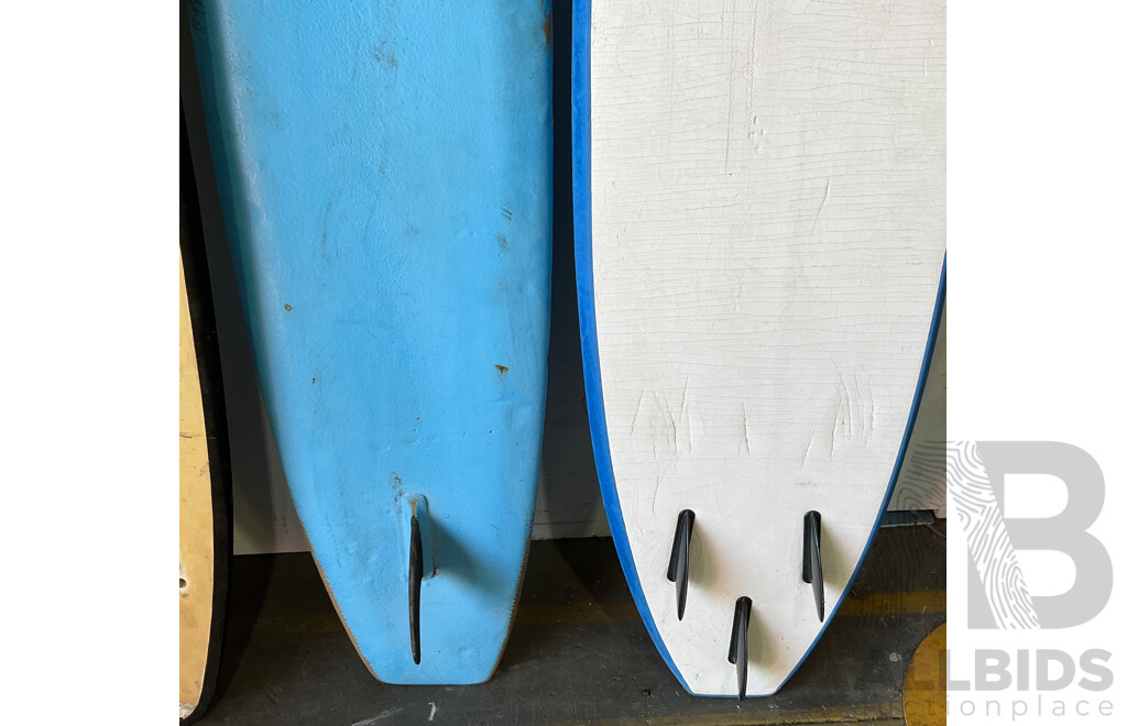 Assorted Surboard - Soft-top Surboard ,Training Boards - Lot of 5