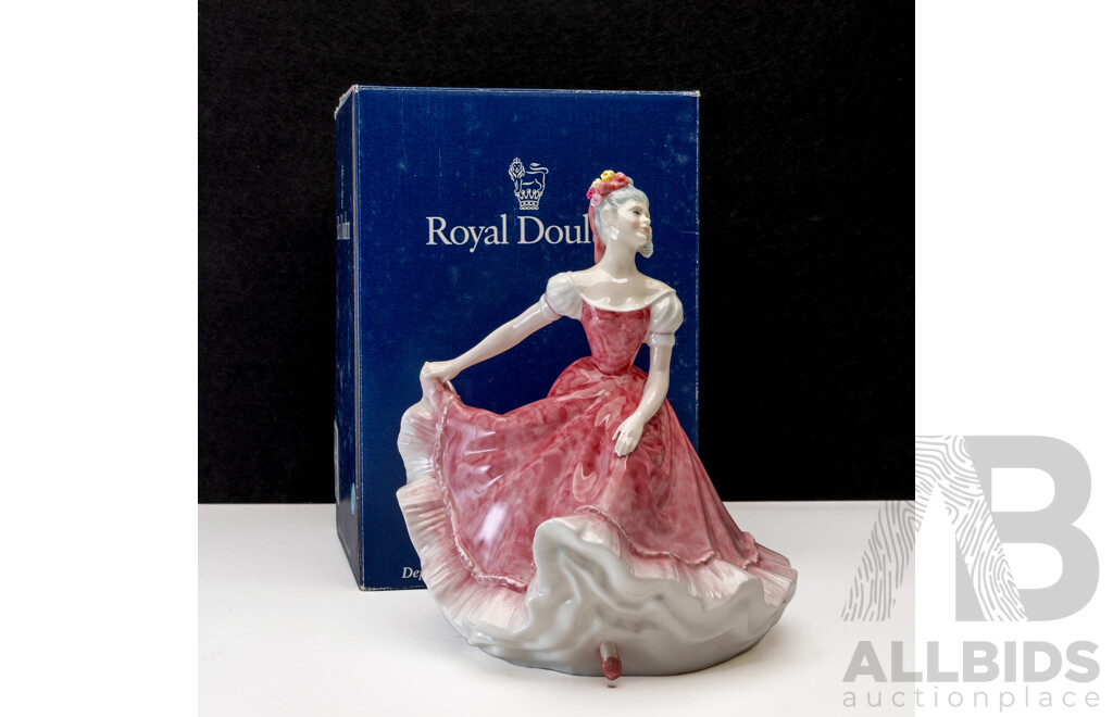 Boxed Royal Doulton 'Olivia' Figure, Model HN3339