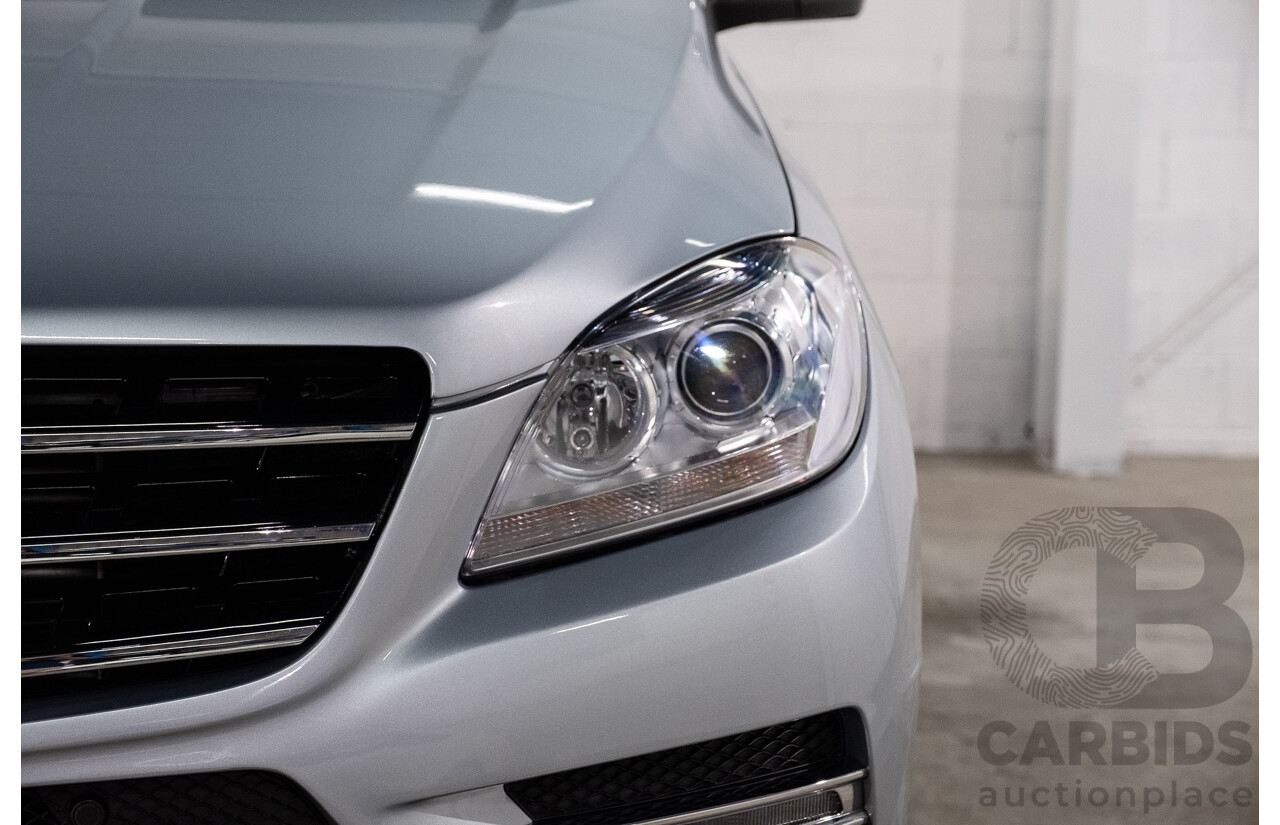 3/2014 Mercedes-Benz ML 250 CDI Bluetec (4x4) 166 4d Wagon Diamond Silver Metallic Turbo Diesel 2.1L