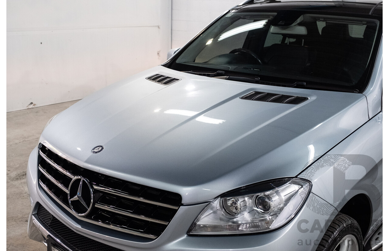 3/2014 Mercedes-Benz ML 250 CDI Bluetec (4x4) 166 4d Wagon Diamond Silver Metallic Turbo Diesel 2.1L