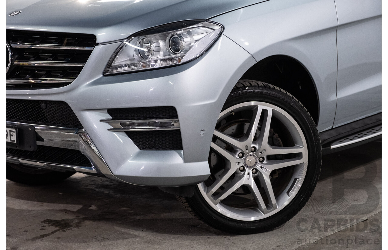 3/2014 Mercedes-Benz ML 250 CDI Bluetec (4x4) 166 4d Wagon Diamond Silver Metallic Turbo Diesel 2.1L