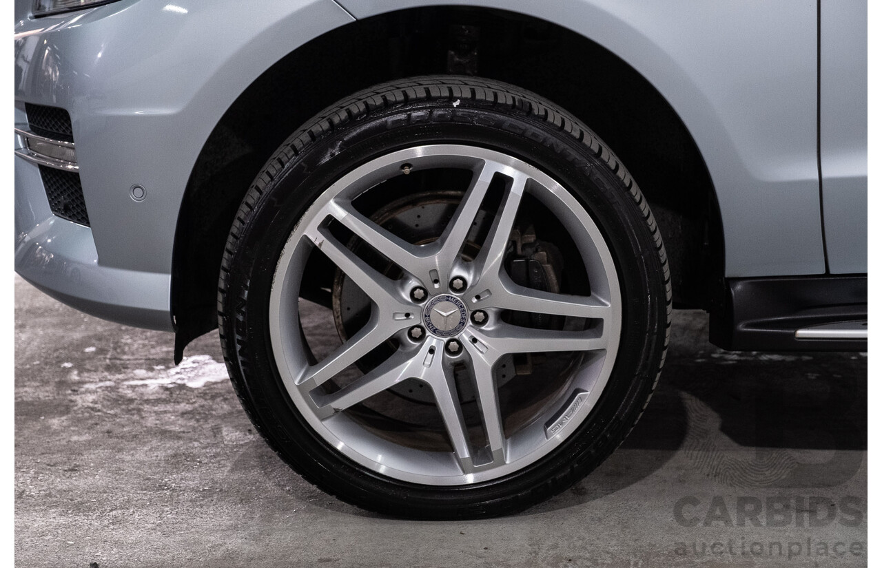 3/2014 Mercedes-Benz ML 250 CDI Bluetec (4x4) 166 4d Wagon Diamond Silver Metallic Turbo Diesel 2.1L