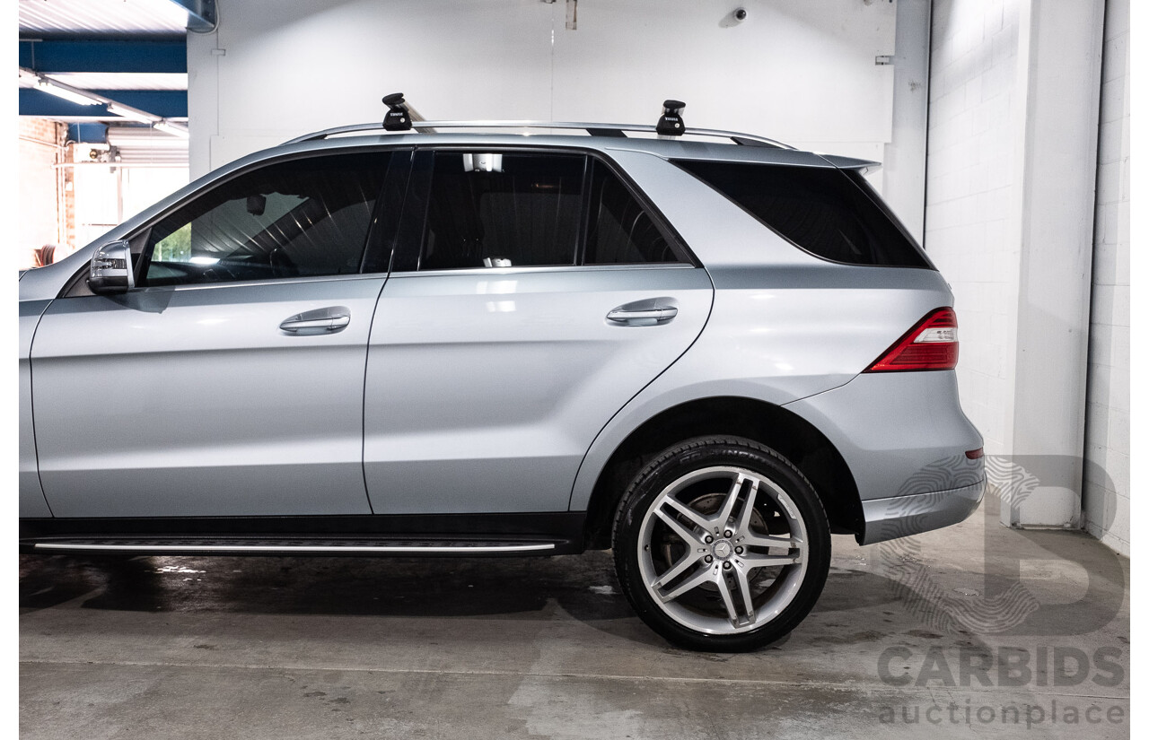 3/2014 Mercedes-Benz ML 250 CDI Bluetec (4x4) 166 4d Wagon Diamond Silver Metallic Turbo Diesel 2.1L