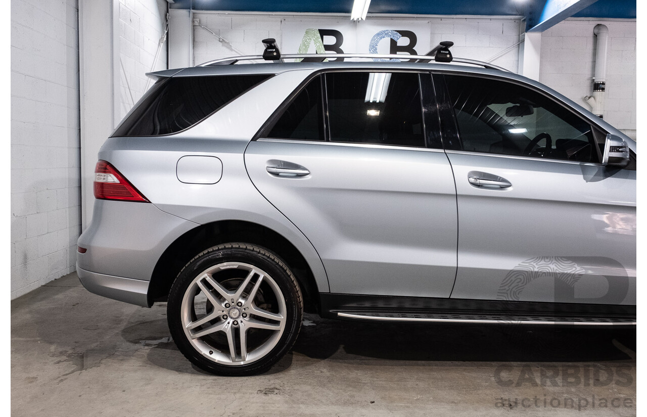 3/2014 Mercedes-Benz ML 250 CDI Bluetec (4x4) 166 4d Wagon Diamond Silver Metallic Turbo Diesel 2.1L