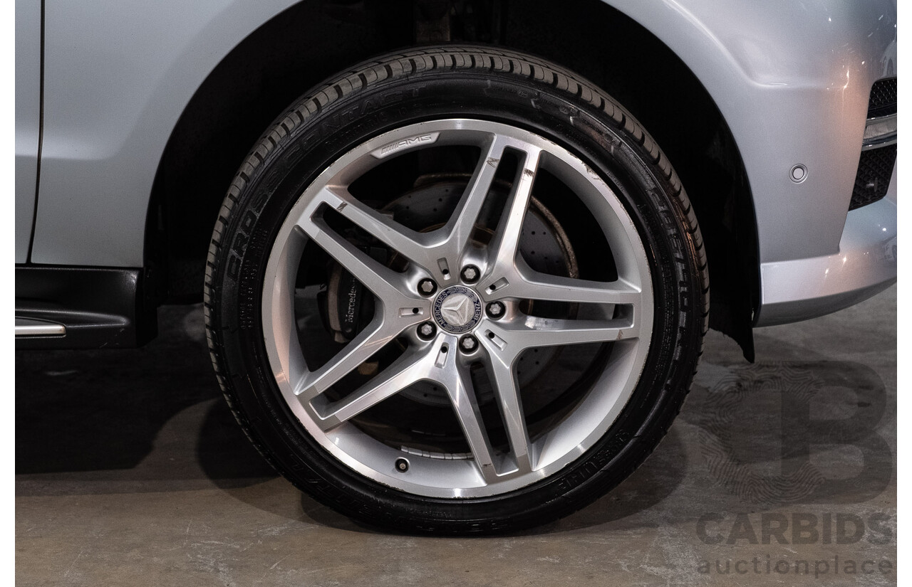 3/2014 Mercedes-Benz ML 250 CDI Bluetec (4x4) 166 4d Wagon Diamond Silver Metallic Turbo Diesel 2.1L