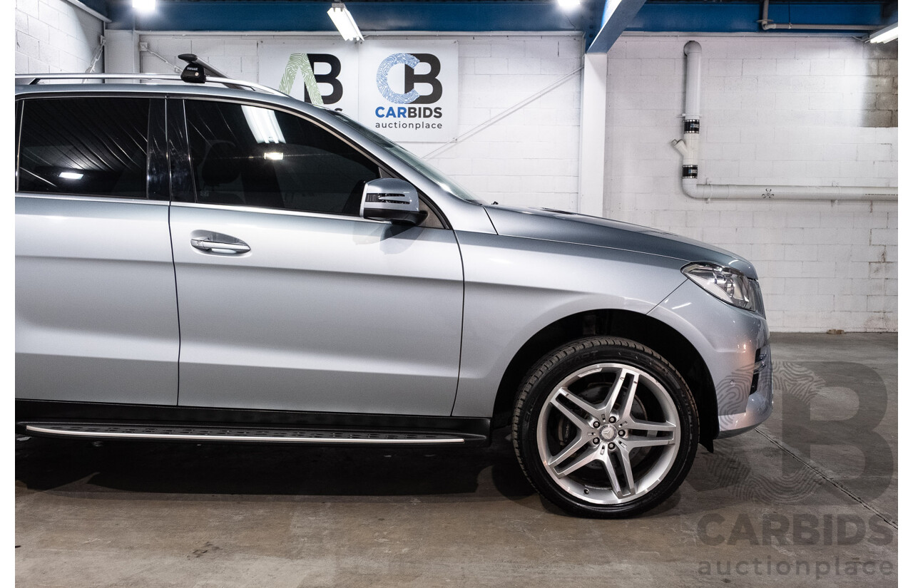3/2014 Mercedes-Benz ML 250 CDI Bluetec (4x4) 166 4d Wagon Diamond Silver Metallic Turbo Diesel 2.1L