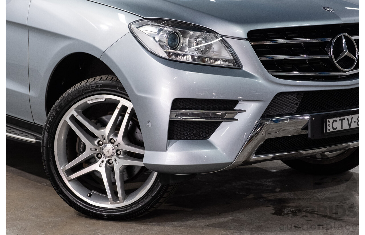 3/2014 Mercedes-Benz ML 250 CDI Bluetec (4x4) 166 4d Wagon Diamond Silver Metallic Turbo Diesel 2.1L