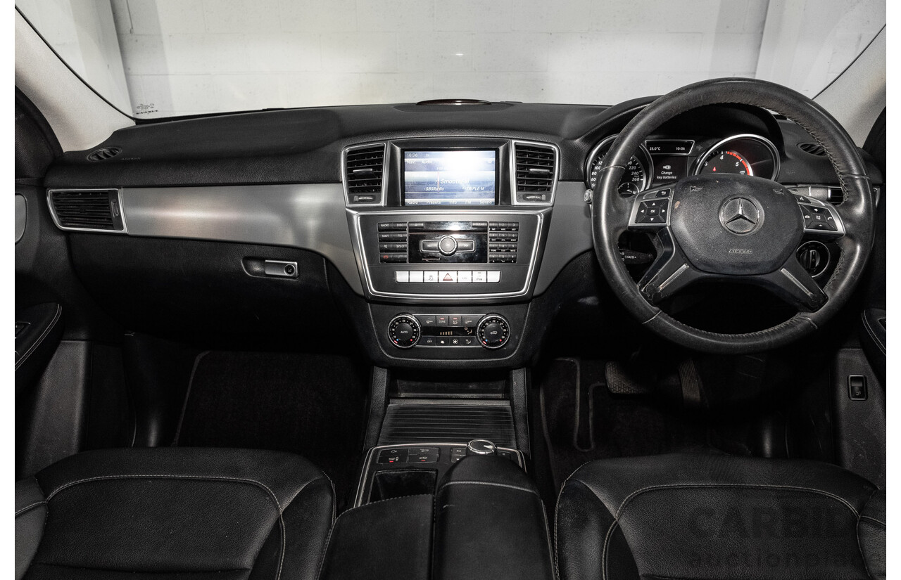 3/2014 Mercedes-Benz ML 250 CDI Bluetec (4x4) 166 4d Wagon Diamond Silver Metallic Turbo Diesel 2.1L