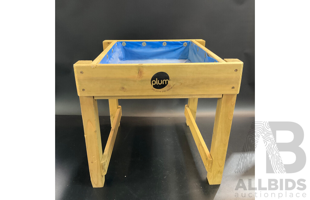 Plum Sand & Water Table & Wooden Climbing Frame & ARABELLA + AUTUMN Play Gym