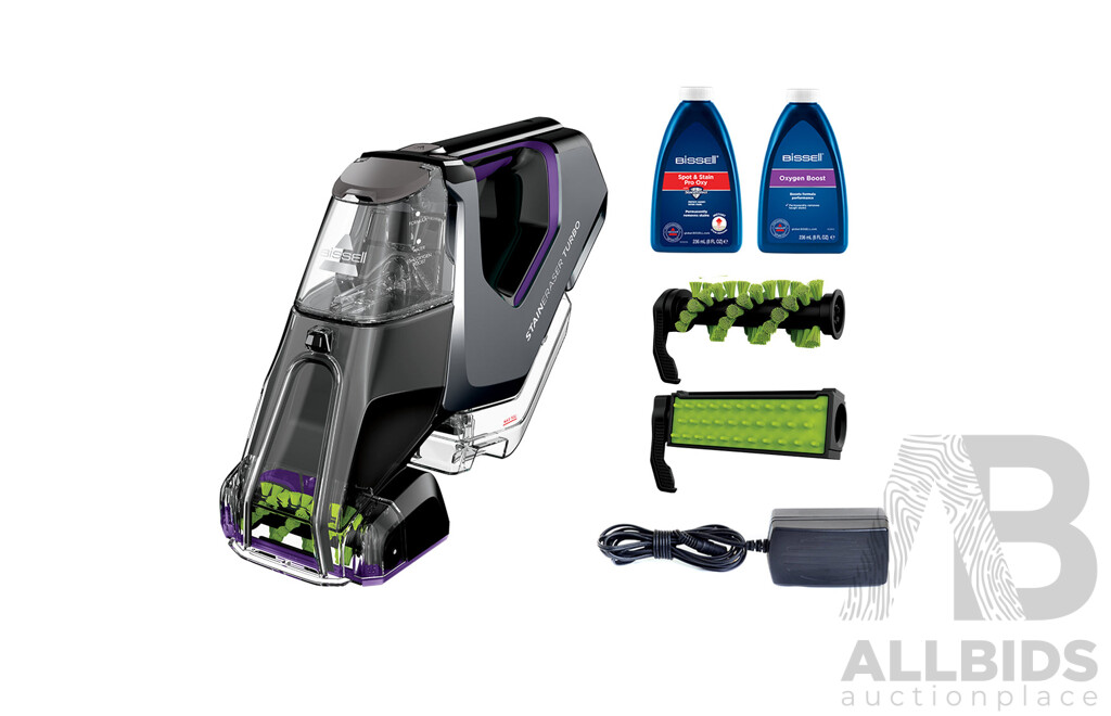 BISSELL Stain Eraser Turbo - Cordless Carpet & Upholstery Cleaner
