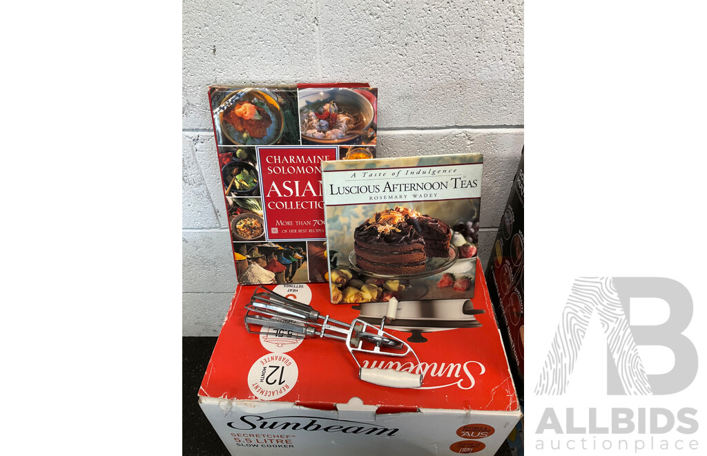 SUNBEAM Slow Cooker and Blender, RUSSELL HOBBS Multi Cooker and More