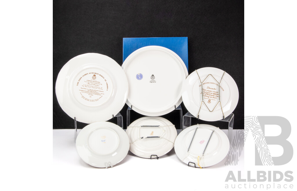 Collection of Various Porcelain Cabinet Plates