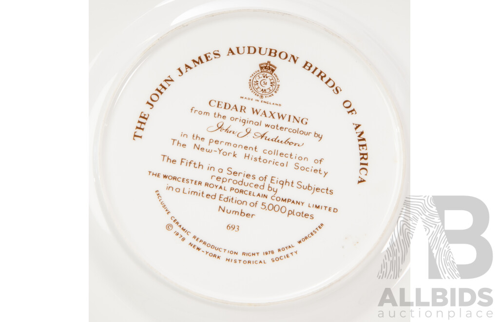 Collection of Various Porcelain Cabinet Plates