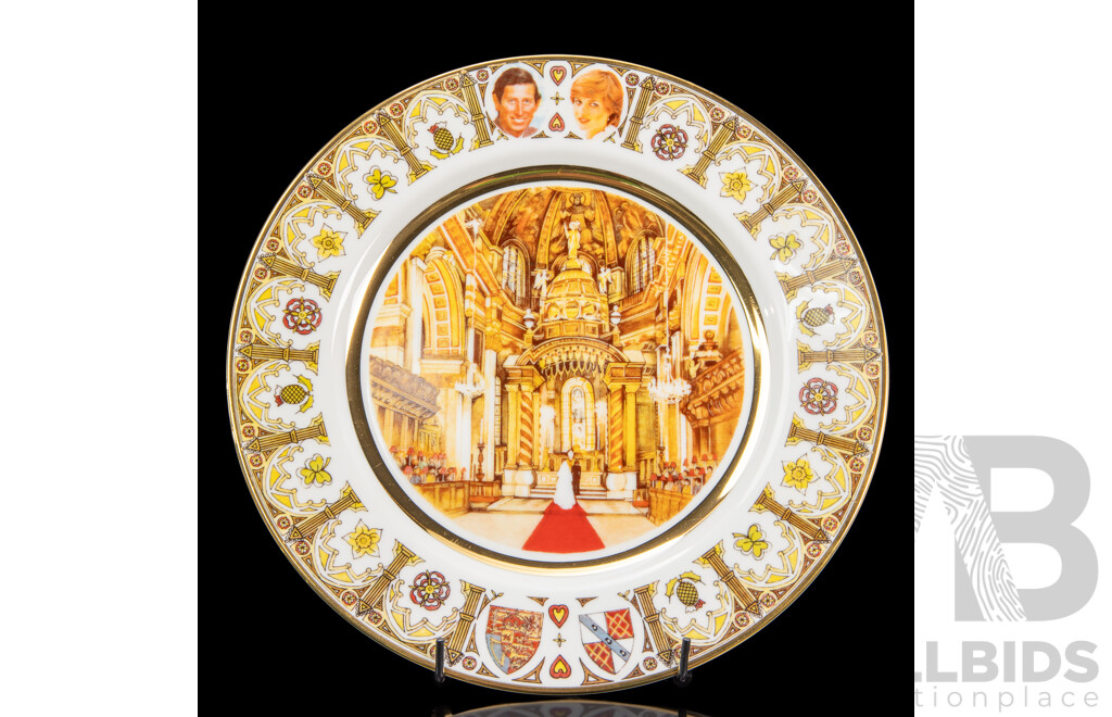 The Heritage Collection Royal Wedding Cabinet Plate