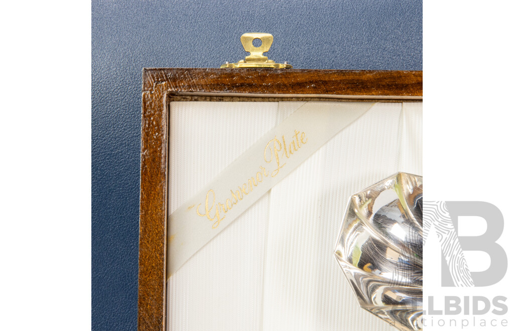 Vintage Grosvenor Delphic Dessert Set in Canteen