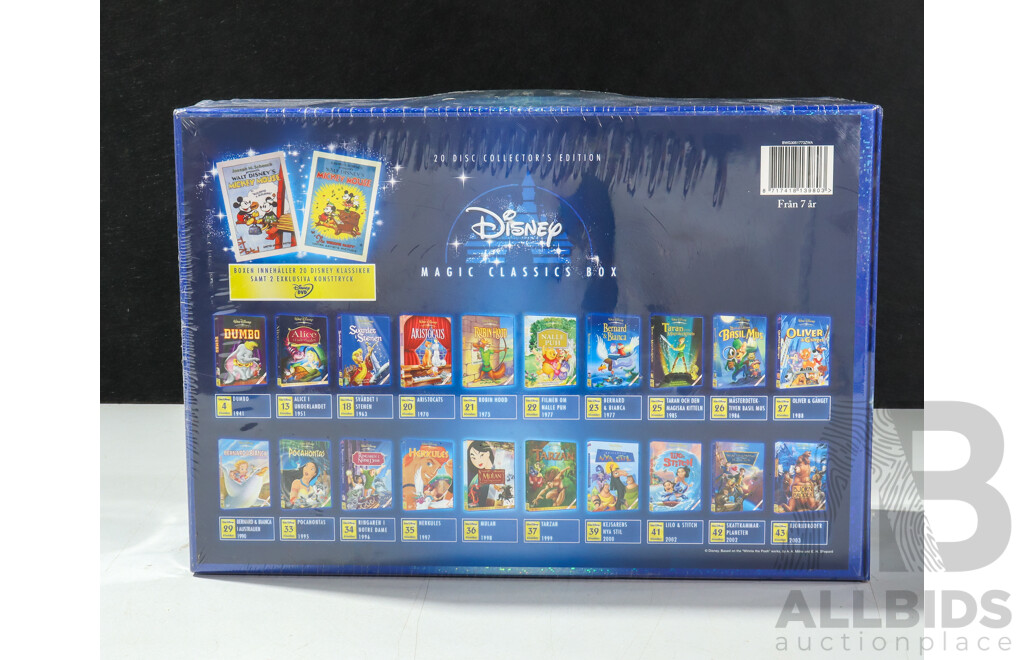 Disney 20 Disc Collectors Edition Magic Classics Box