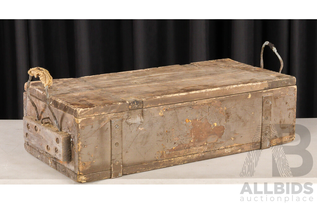 Vintage Timber Military Case