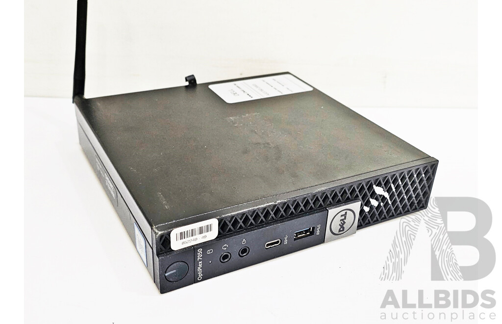 Dell OptiPlex 7050 Micro Intel Core I7 (6700T) 2.80GHz-3.60GHz 4-Core CPU Small Form Factor Desktop Computer