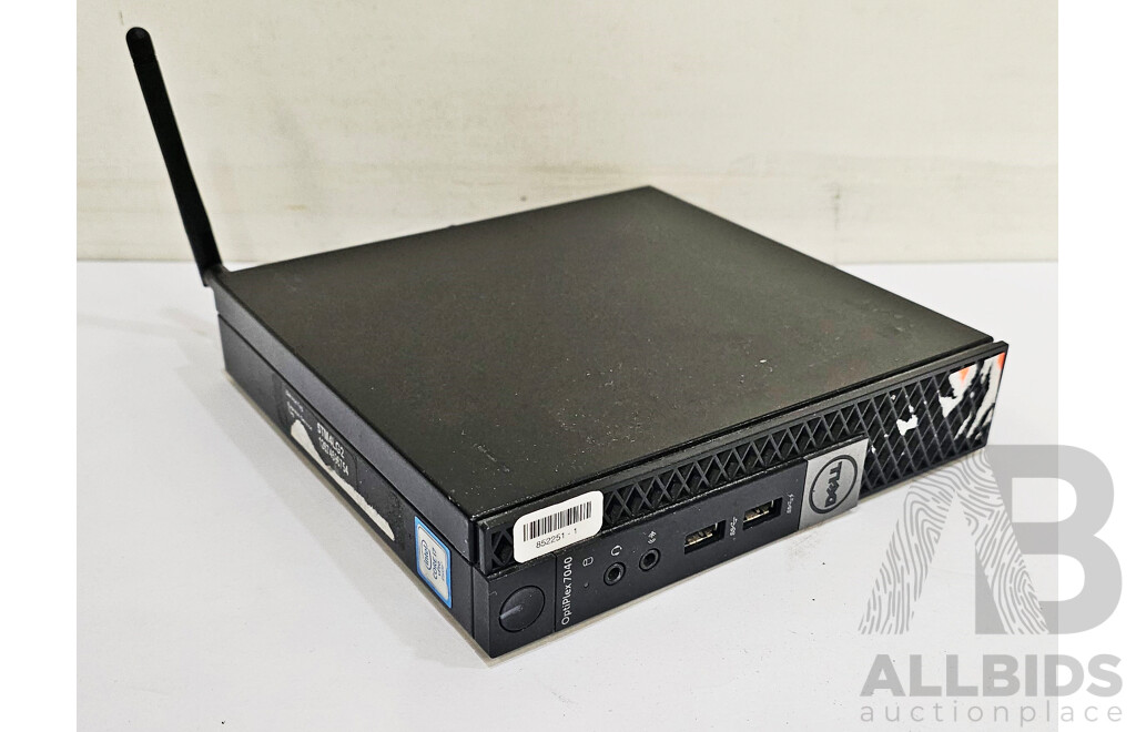 Dell OptiPlex 7040 Micro Intel Core I7 (6700T) 2.80GHz-3.60GHz 4-Core CPU Small Form Factor Desktop Computer