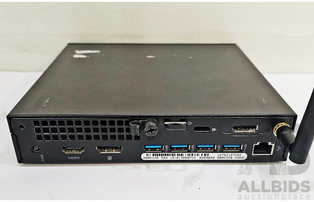 Dell OptiPlex 7040 Micro Intel Core I7 (6700T) 2.80GHz-3.60GHz 4-Core CPU Small Form Factor Desktop Computer