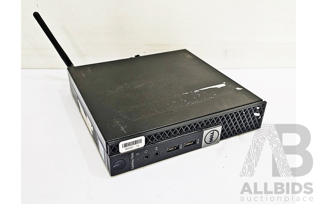 Dell OptiPlex 7040 Micro Intel Core I7 (6700T) 2.80GHz-3.60GHz 4-Core CPU Small Form Factor Desktop Computer