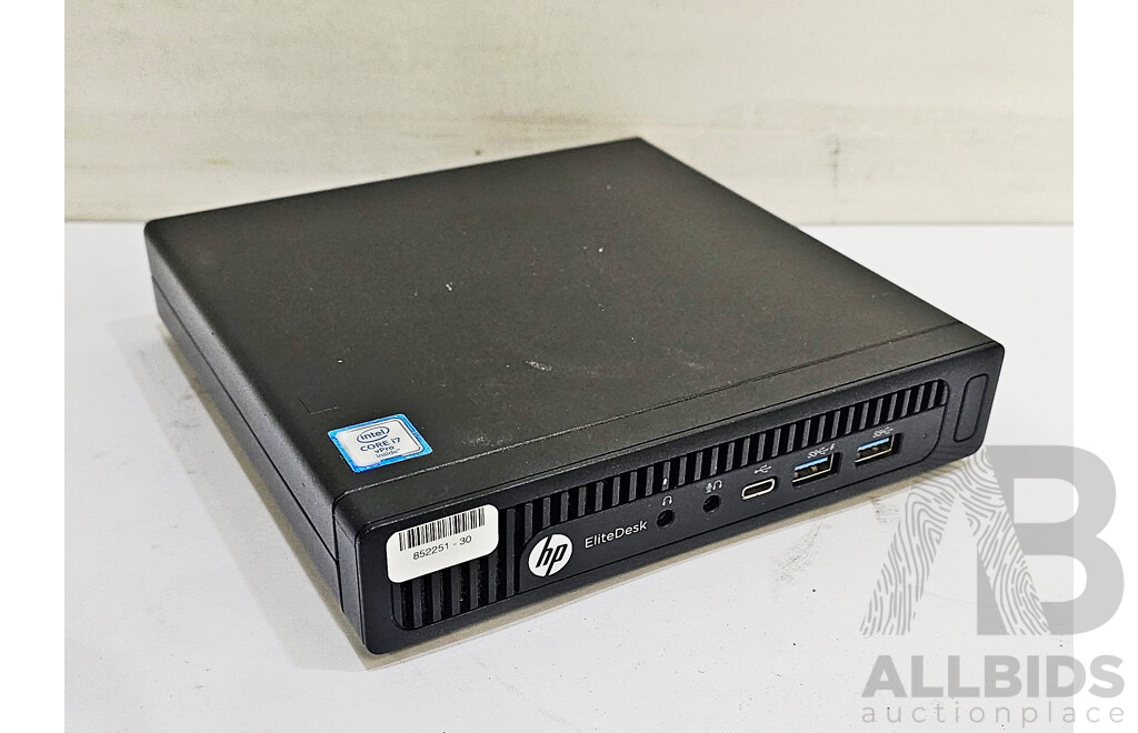 HP EliteDesk G2 Mini Intel Core I7 (6700T) 2.80GHz-3.60GHz 4-Core CPU Small Form Factor Desktop Computer