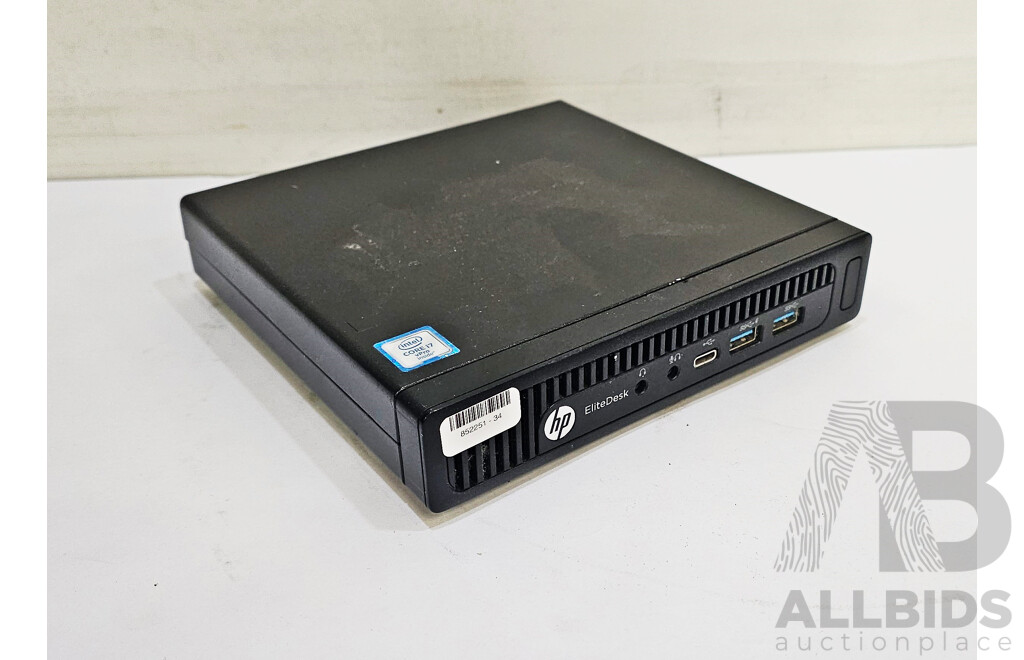 HP EliteDesk G2 Mini Intel Core I7 (6700T) 2.80GHz-3.60GHz 4-Core CPU Small Form Factor Desktop Computer