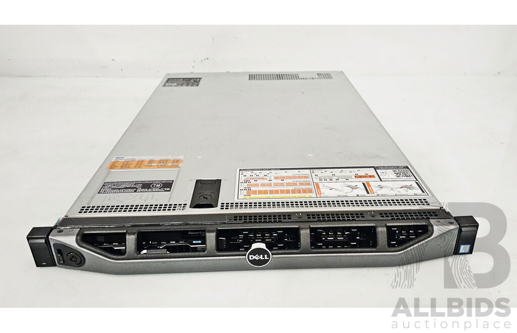 Dell PowerEdge R630 Dual Intel Xeon CPU E5-(2630v4) 2.20GHz-3.10GHz 10-Core CPU 1RU Server