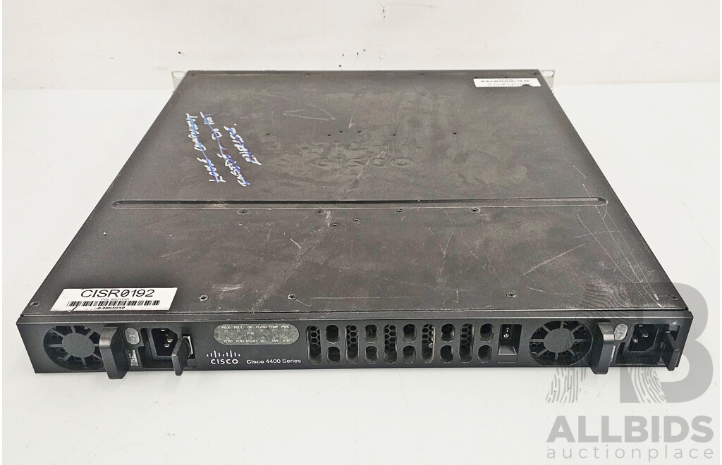 Cisco (ISR4431/K9) 4400 Series Integrated Services Router