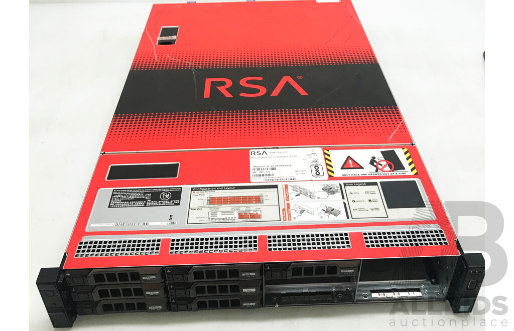 RSA (E31S001) PowerEdge R730xd Dual Intel Xeon (E5-2620 V4) 2.1GHz-3GHz 8-Core CPU 2RU Server W/ 56GB DDR4