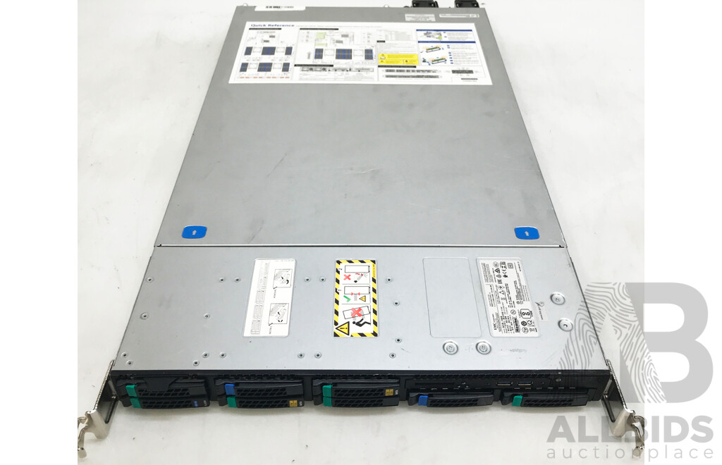EMC PYTWP 2x Intel Xeon (E5-2680 V3) 2.50GHz-3.30GHz 12-Core CPU 1RU Server W/ 32GB DDR4