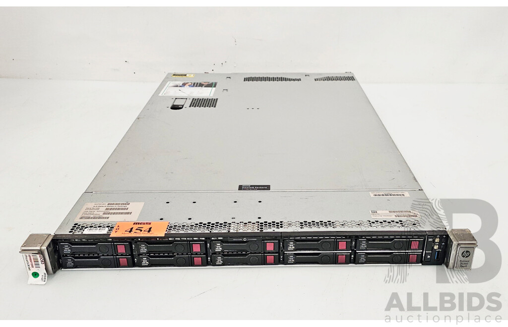 HPE ProLiant DL360 Gen9 Dual Intel Xeon (E5-2630 V3) 2.40GHz-3.20GHz 8-Core CPU 1RU Server W/ 32GB DDR4