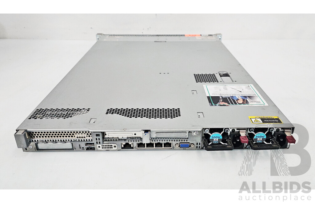 HPE ProLiant DL360 Gen9 Dual Intel Xeon (E5-2630 V3) 2.40GHz-3.20GHz 8-Core CPU 1RU Server W/ 32GB DDR4