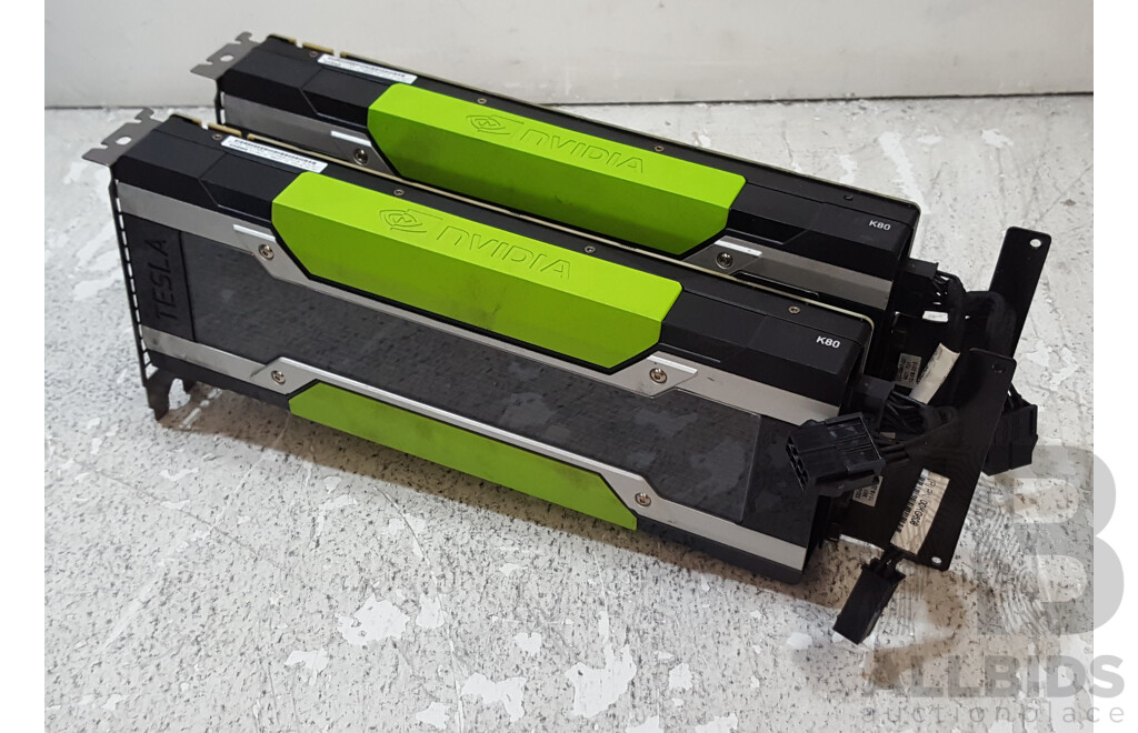 NVIDIA Tesla K80 24GB GDDR5 Graphics - Lot 1670783 | ALLBIDS